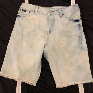 Boys Polo by Ralph Lauren Denim Shorts sz 14